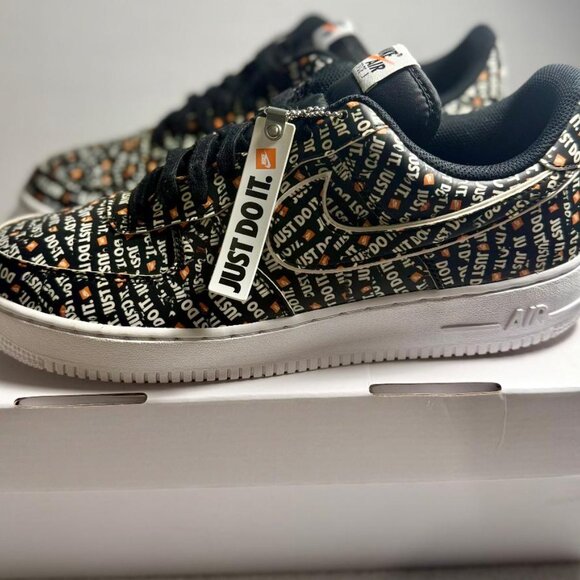 Nike Air Force 1 ’07 LV8 Low “Just Do It” Size 12 Collectors Sneakers | Rep Box - Picture 4 of 10